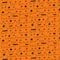 Fabric Traditions Halloween Orange Happy Halloween Home Décor Fabric
